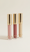 Blush Pink, Deep Rose, Soft Gold Trio